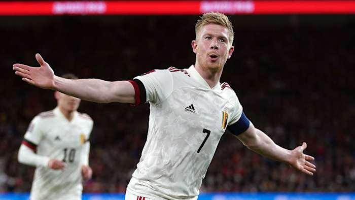 Belgium star Kevin De Bruyne